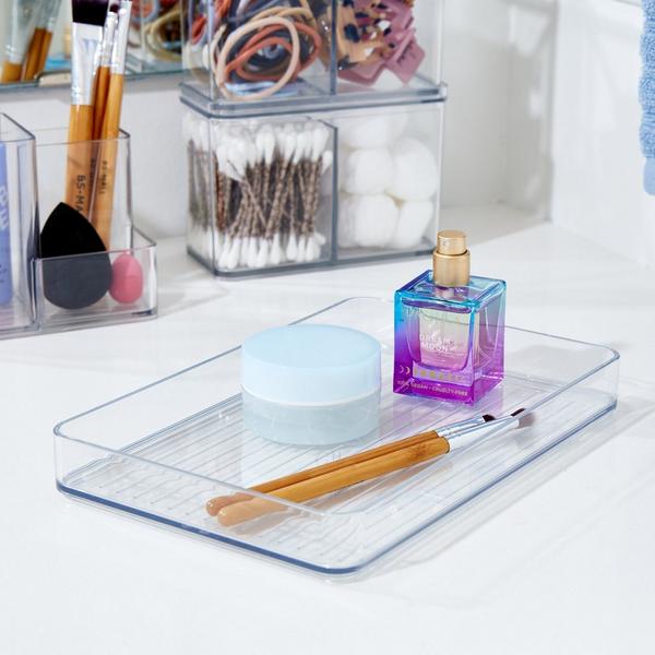 iDesign Plastic Makeup Organizer Set for Countertops and Drawers #9