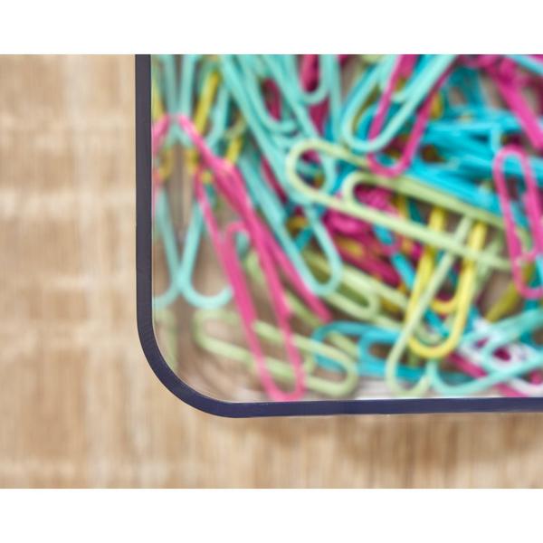 iDesign Interlocking 5-Section Plastic Drawer Organizer #6