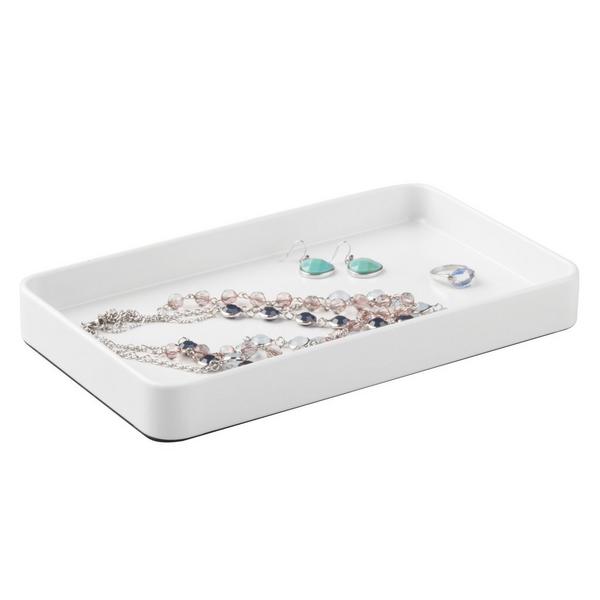 iDesign Steel Bathroom Vanity Tray #8