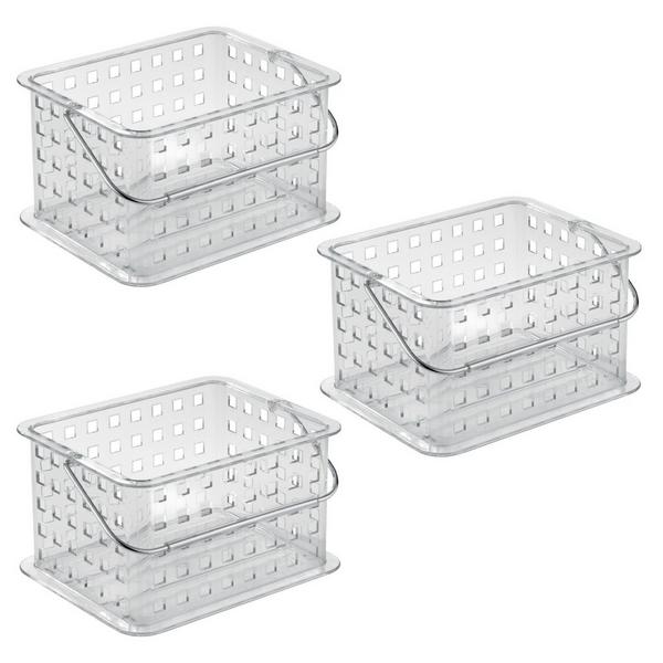 iDesign Small Stackable Shower Basket #1