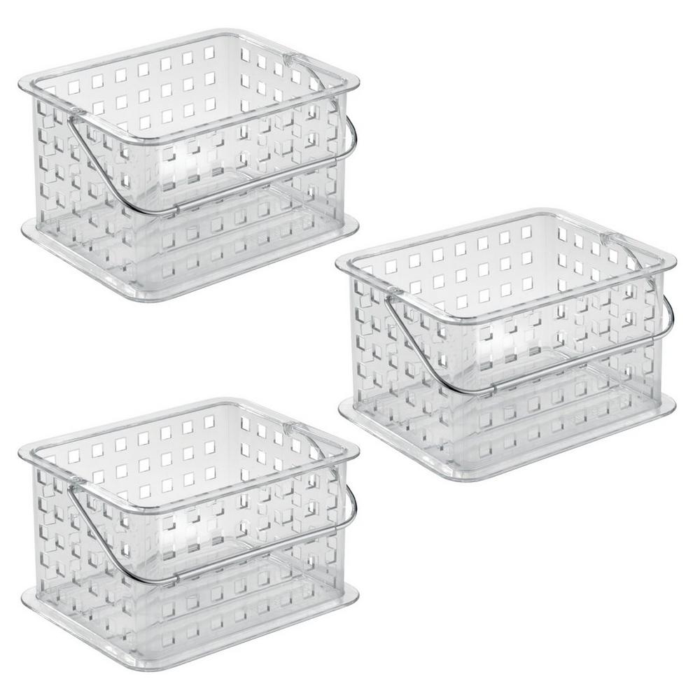 iDesign Small Stackable Shower Basket - ct