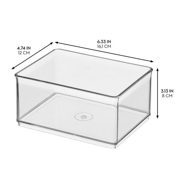 iDesign Medium Shallow Organizer Bin #3