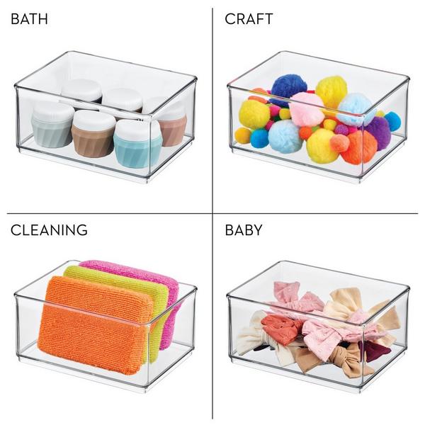 iDesign Medium Shallow Organizer Bin #5