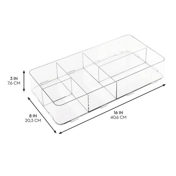 iDesign Clarity Interlocking Drawer Organizer #4
