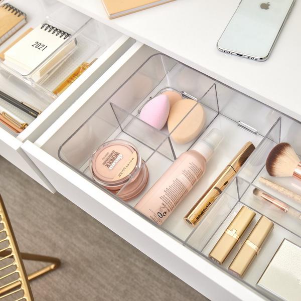 iDesign Clarity Interlocking Drawer Organizer #8