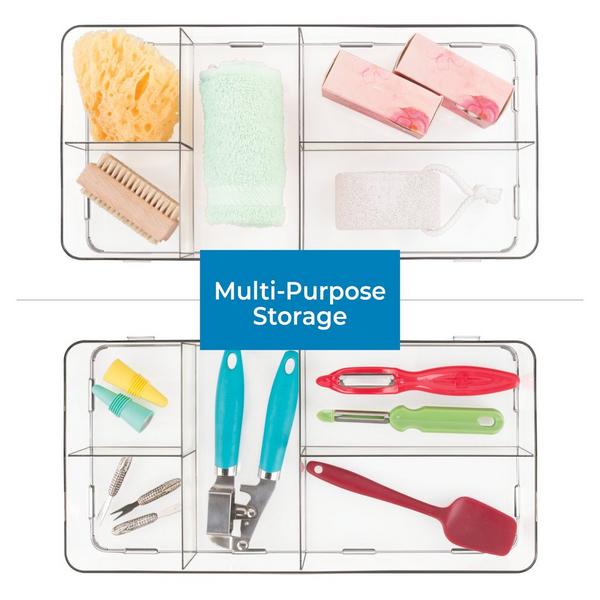 iDesign Clarity Interlocking Drawer Organizer #9