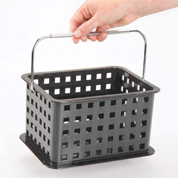 iDesign Small Stackable Shower Caddy Basket #5