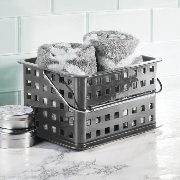 iDesign Small Stackable Shower Caddy Basket #6