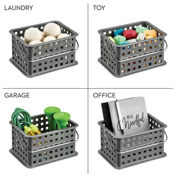 iDesign Small Stackable Shower Caddy Basket #8