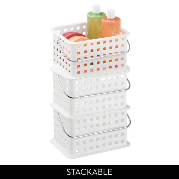 iDesign Small Stackable Shower Caddy Basket #5