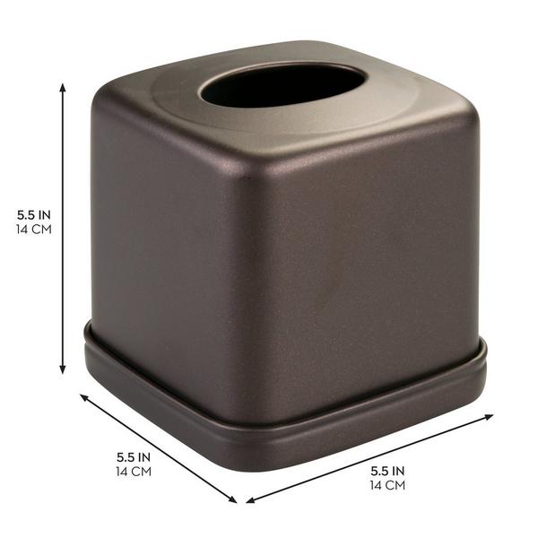 iDesign Square Tissue Box Cover for Bathroom #2