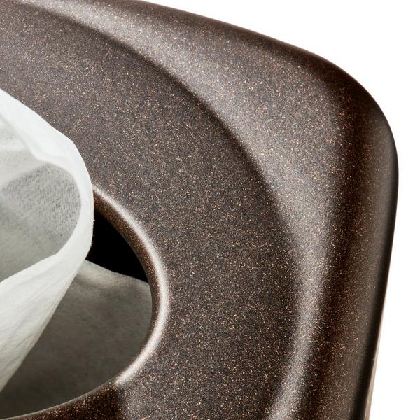 iDesign Square Tissue Box Cover for Bathroom #3