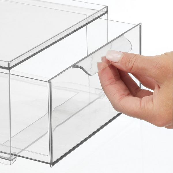 iDesign Stackable Pull-Out Sliding Storage Drawer #4