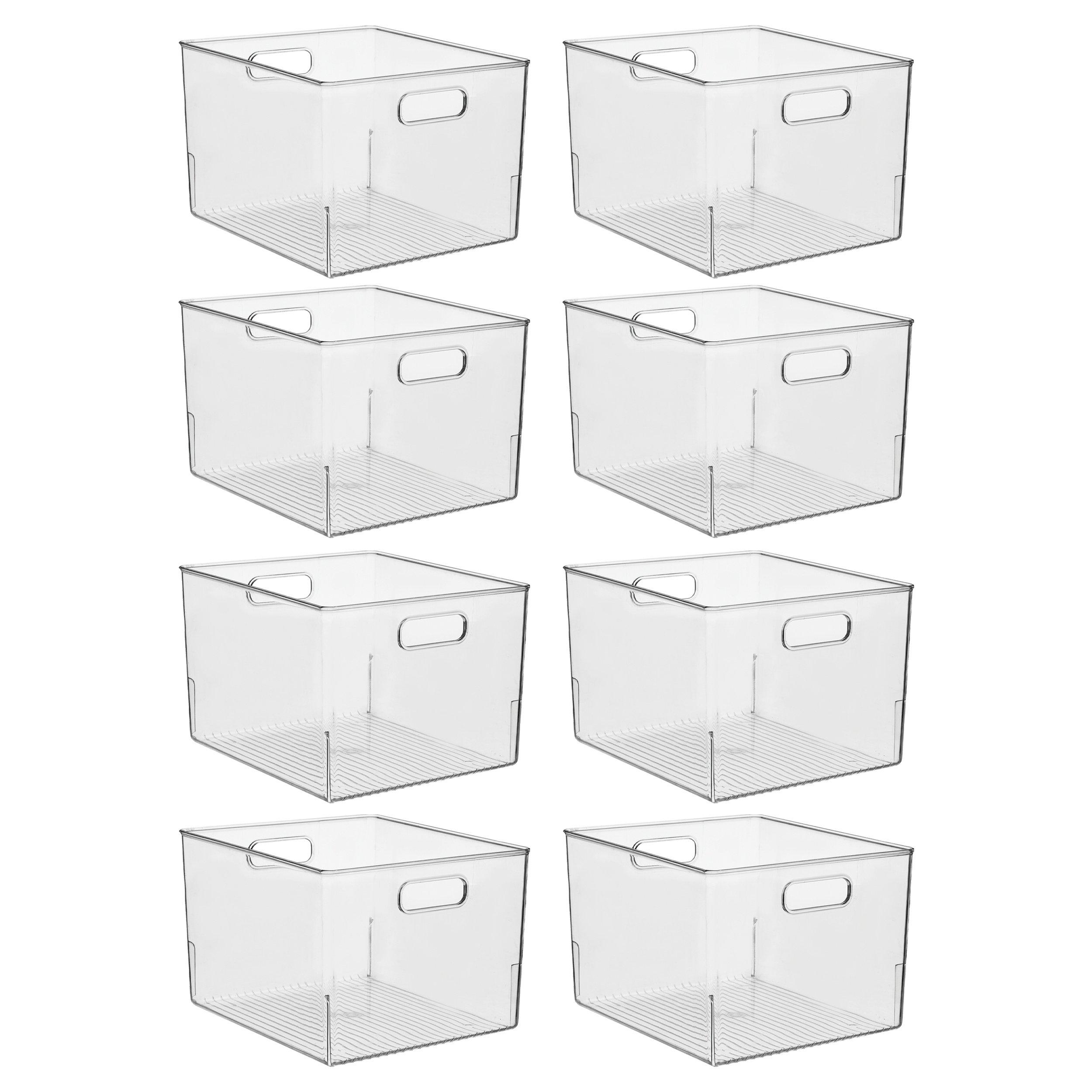 iDesign Plastic Storage Bin with Handles #1