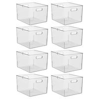 Plastic Storage Bin with Handles