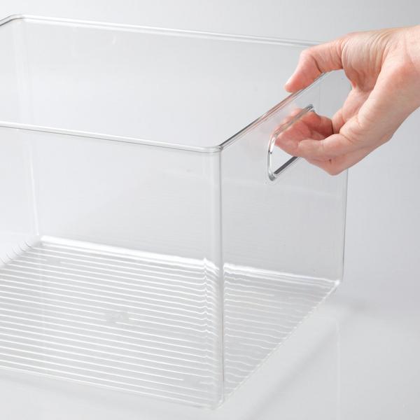 iDesign Plastic Storage Bin with Handles #5