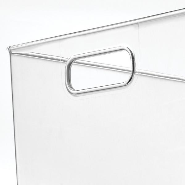 iDesign Plastic Storage Bin with Handles #6