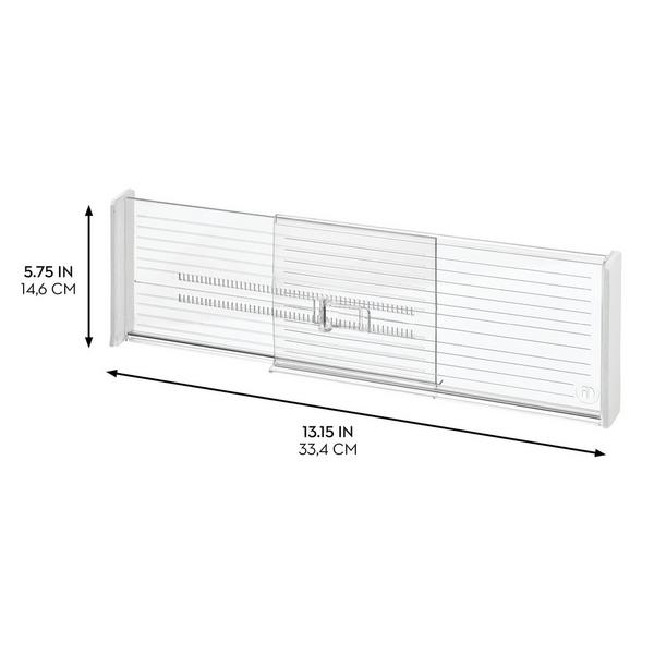 iDesign Expandable Plastic Deep Drawer Dividers #2