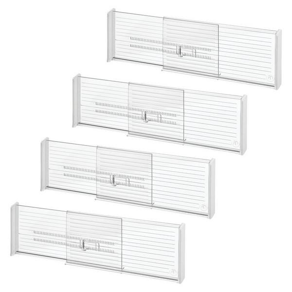 iDesign Expandable Plastic Deep Drawer Dividers #5