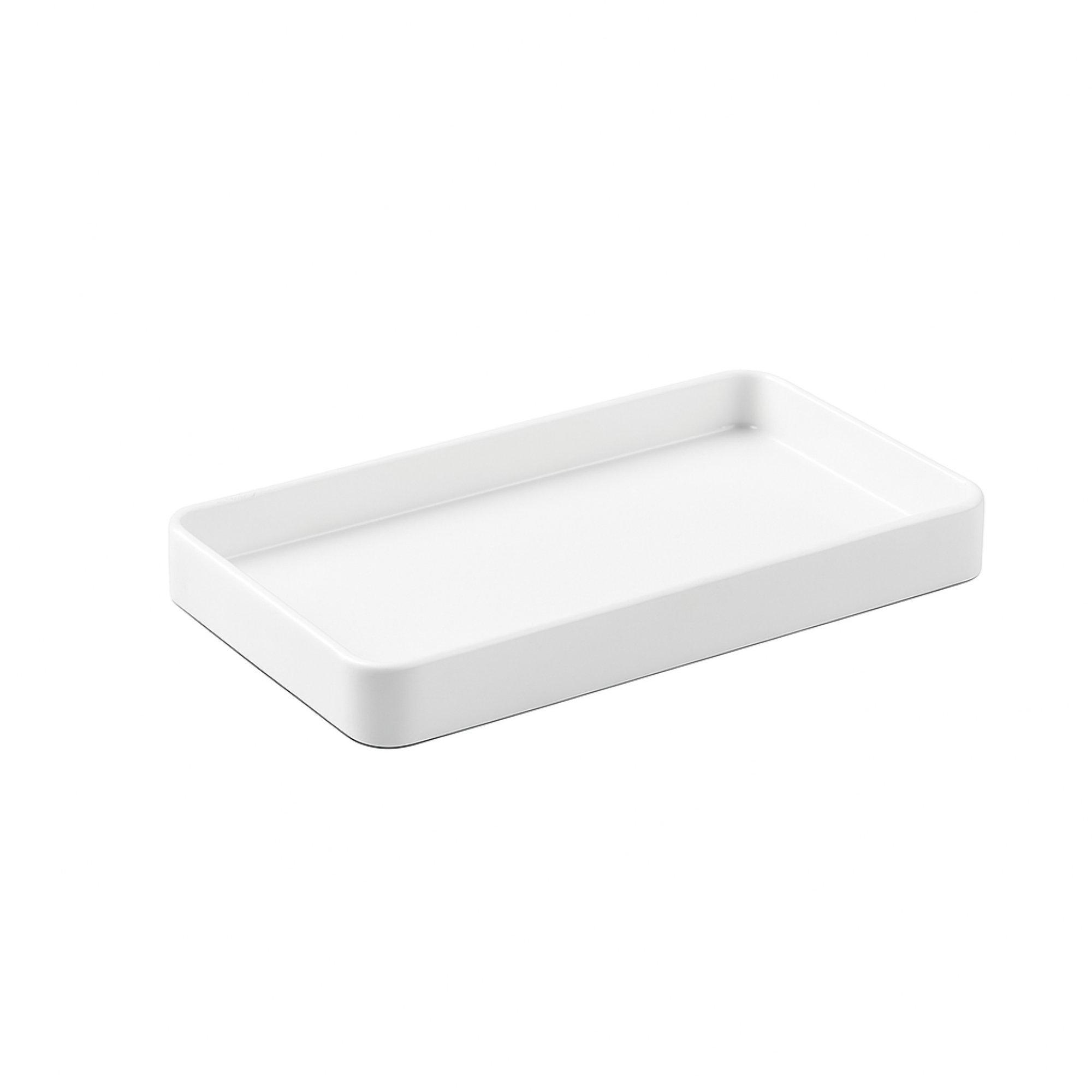 iDesign Steel Bathroom Vanity Tray #1