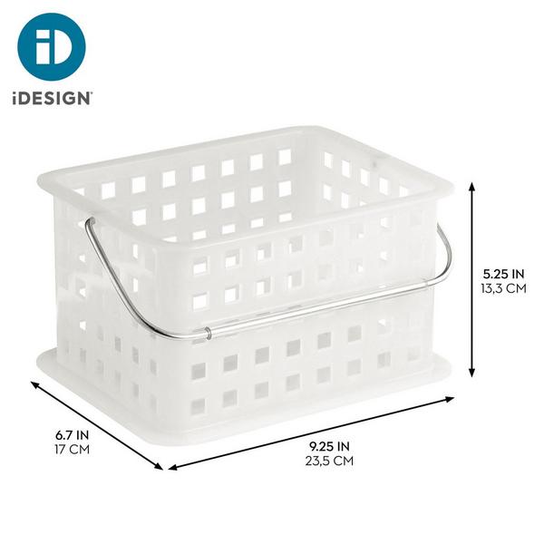 iDesign Medium Stackable Shower Caddy Basket #3