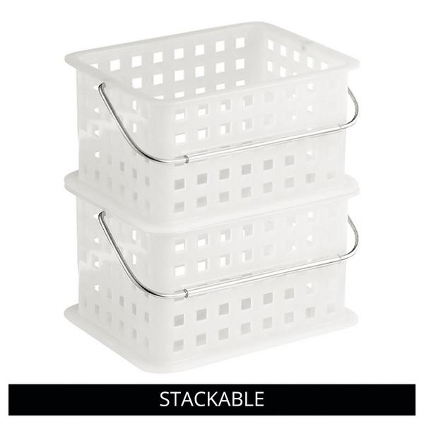 iDesign Medium Stackable Shower Caddy Basket #4