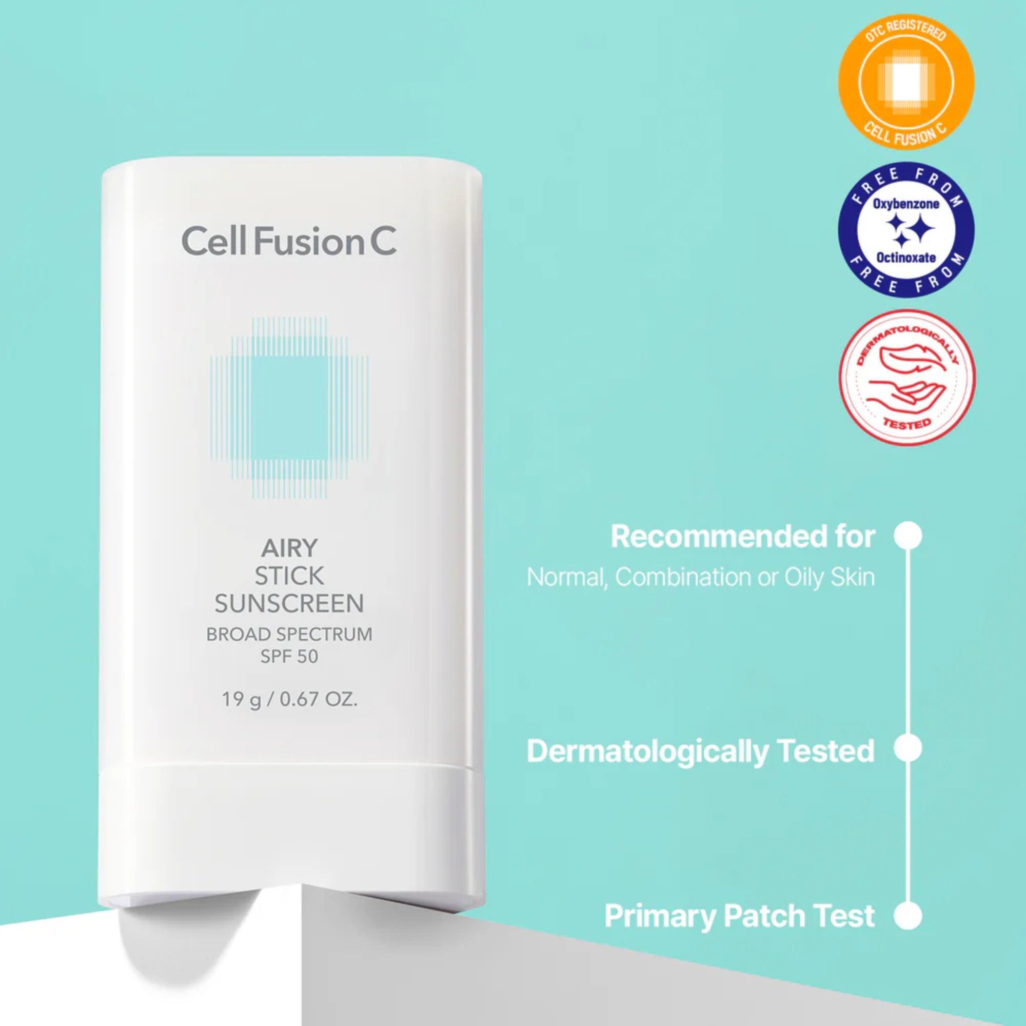 Солнцезащитный стик Cell Fusion C Airy, 2 шт — фото 2