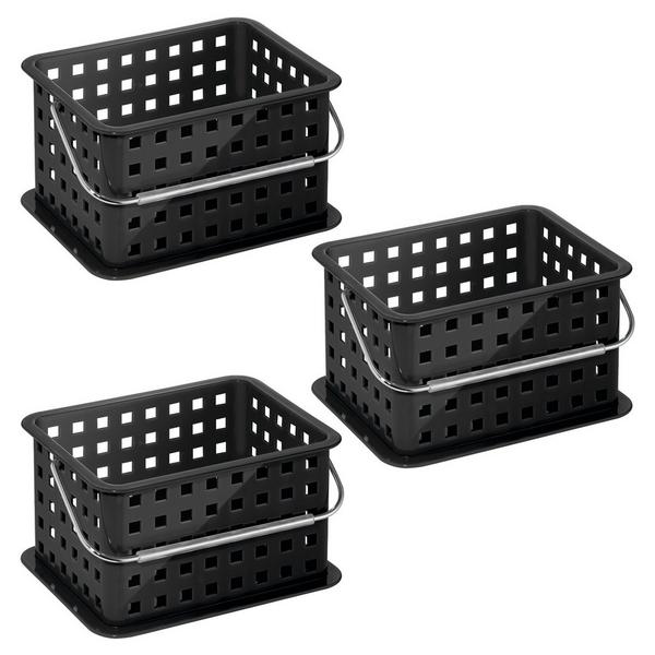 iDesign Small Stackable Shower Caddy Basket #1