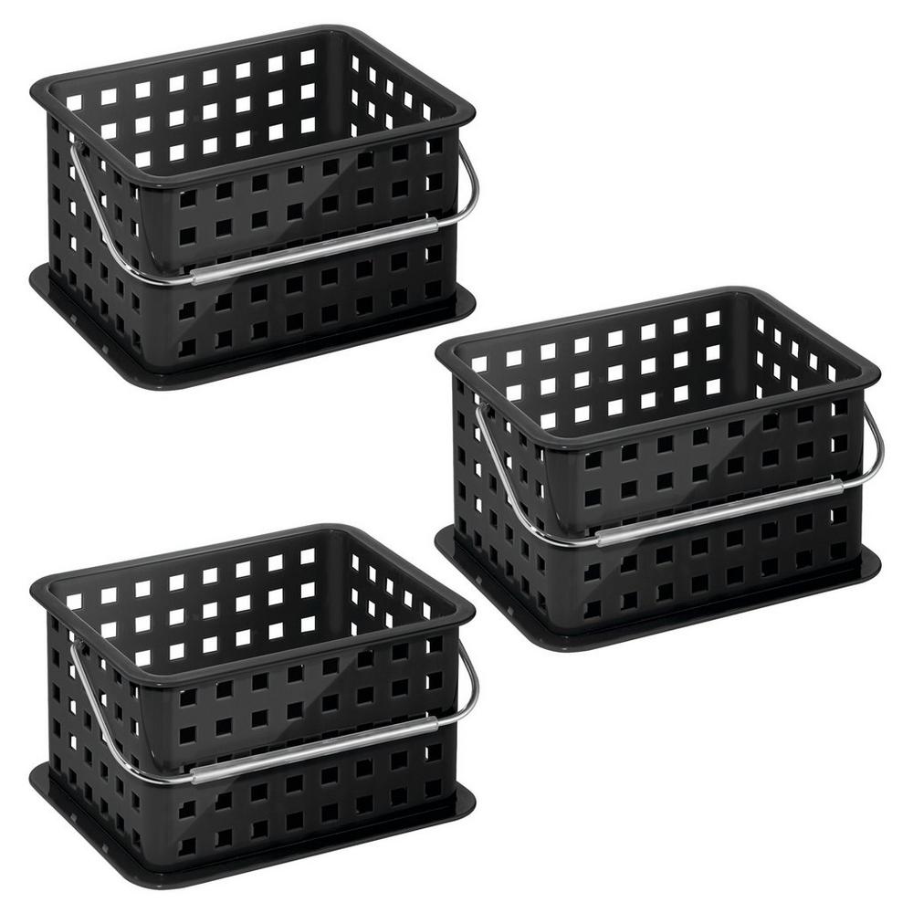iDesign Small Stackable Shower Caddy Basket