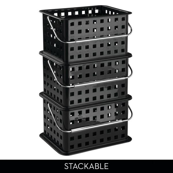 iDesign Small Stackable Shower Caddy Basket #4