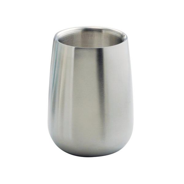 iDesign Brushed Stainless Steel Bathroom Tumbler #4