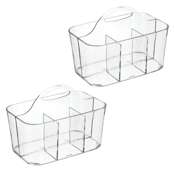 iDesign 4-Section Storage Caddy with Handle #1
