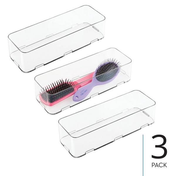 iDesign Interlocking Plastic Drawer Organizer #3