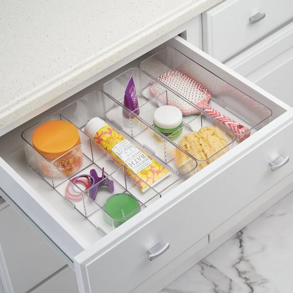 iDesign Interlocking Plastic Drawer Organizer #7