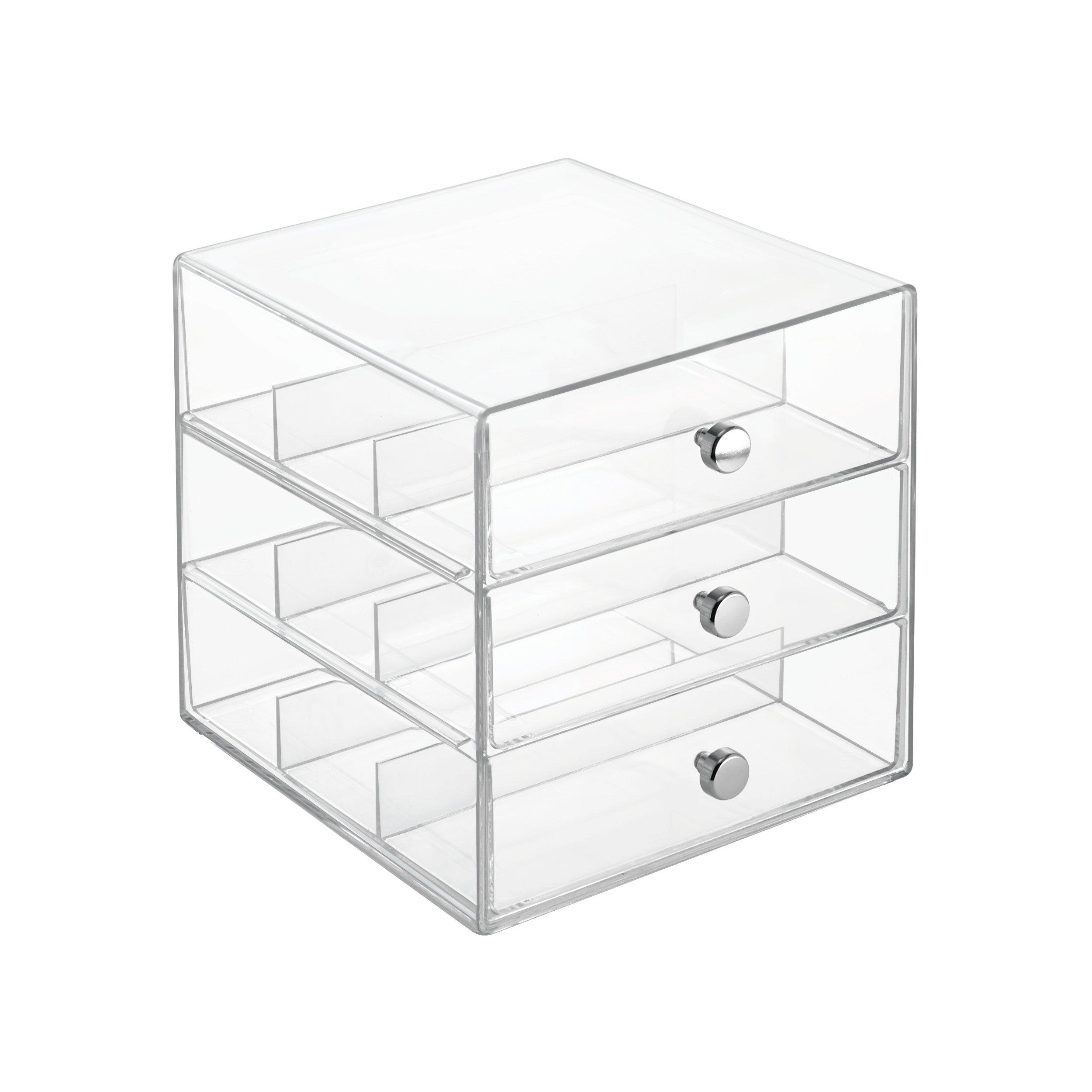 iDesign Divided 3-Drawer Stackable Organizer for Glasses #1
