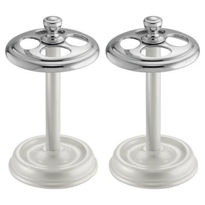 iDesign Toothbrush Holders with 4 Sections