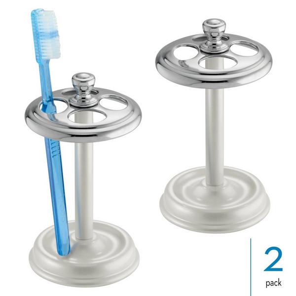 iDesign Toothbrush Holders with 4 Sections #3