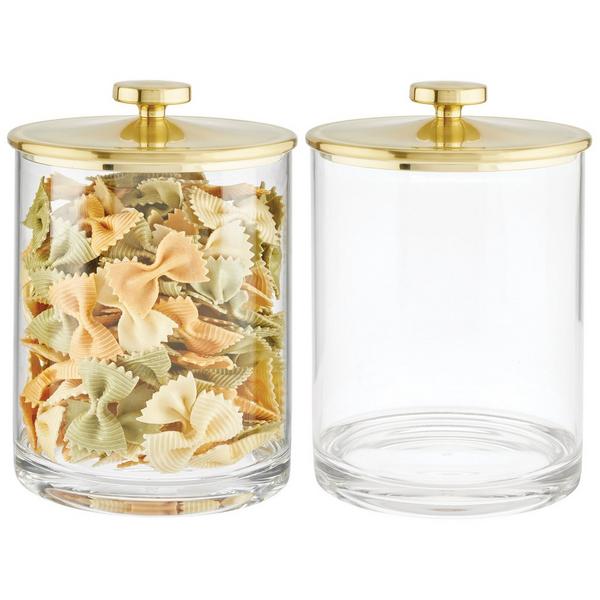 iDesign Large Bathroom Canister with Lid #2
