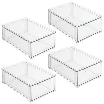 iDesign Stackable Pull-Out Sliding Storage Drawer