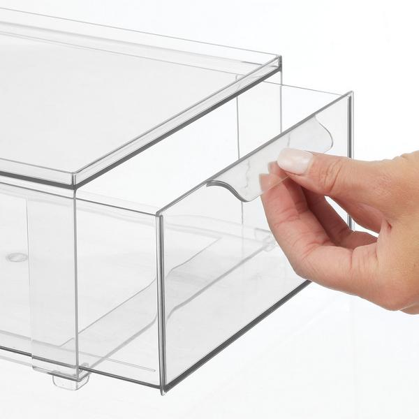 iDesign Stackable Pull-Out Sliding Storage Drawer #5