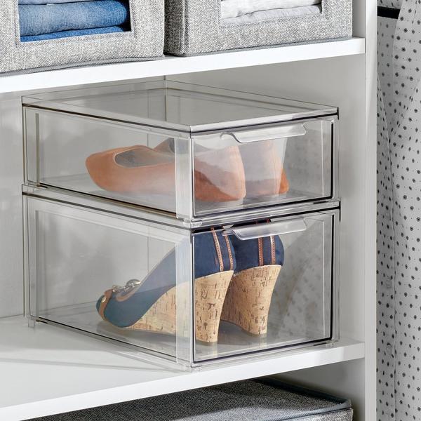 iDesign Stackable Pull-Out Sliding Storage Drawer #8