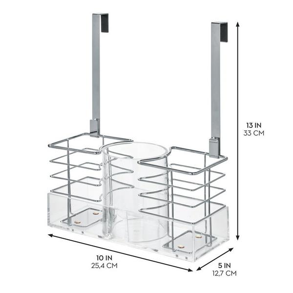iDesign Countertop or Over-the-Cabinet Hair Tool Organizer #3