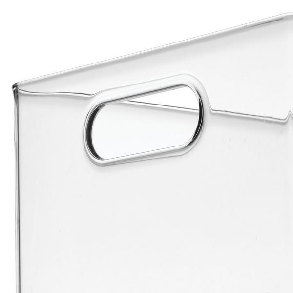 iDesign Plastic Storage Bin with Handles #4