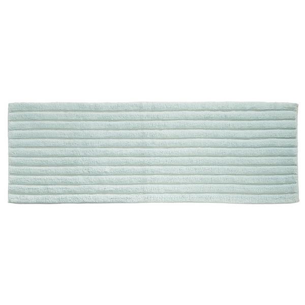 iDesign Water Blue Cotton 3 Piece Spa Mat Rug #5