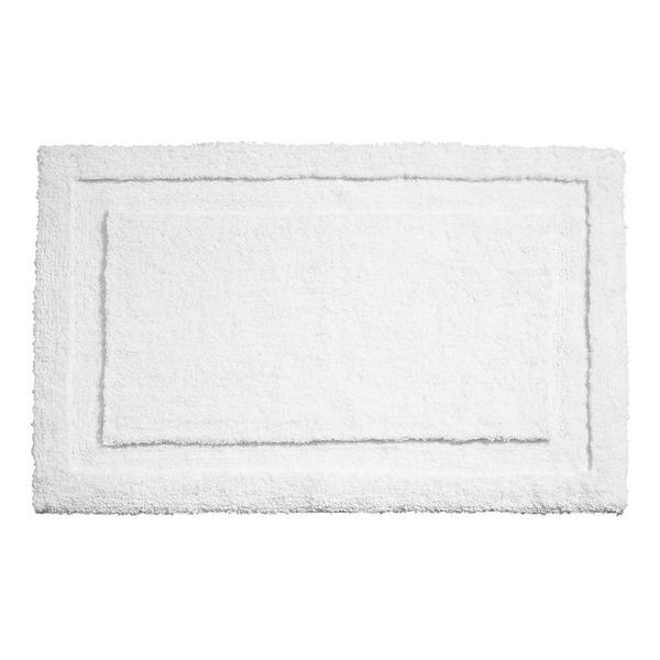iDesign White 3 Piece Microfiber Bath Mats #4