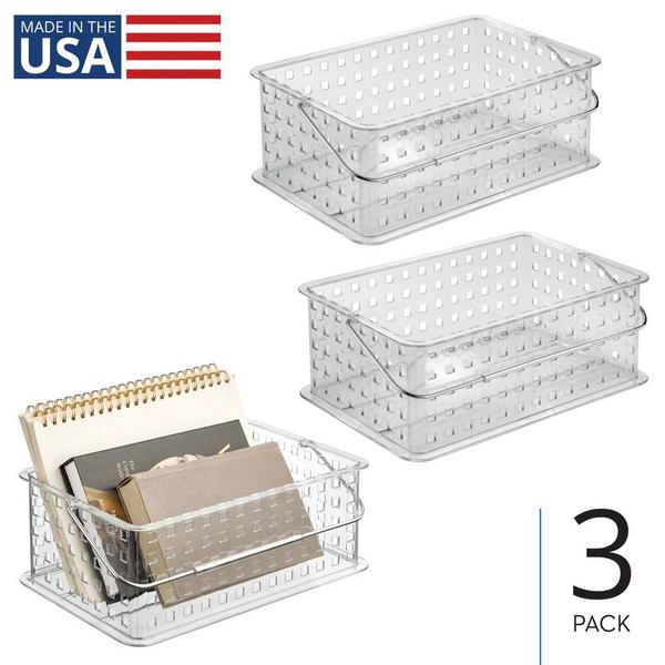 iDesign Large Stackable Shower Caddy Basket #2