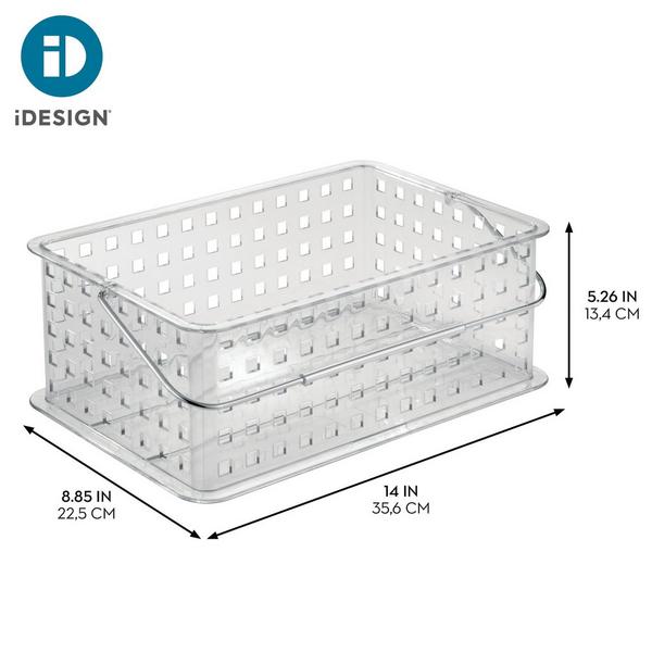iDesign Large Stackable Shower Caddy Basket #3