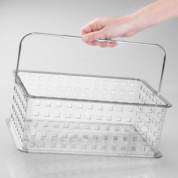iDesign Large Stackable Shower Caddy Basket #5