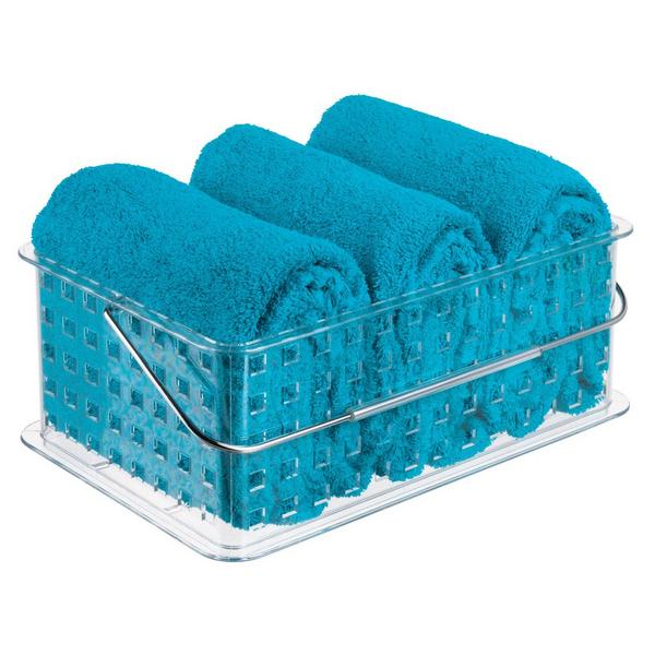 iDesign Large Stackable Shower Caddy Basket #6