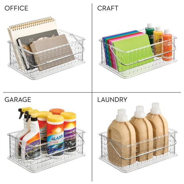 iDesign Large Stackable Shower Caddy Basket #8